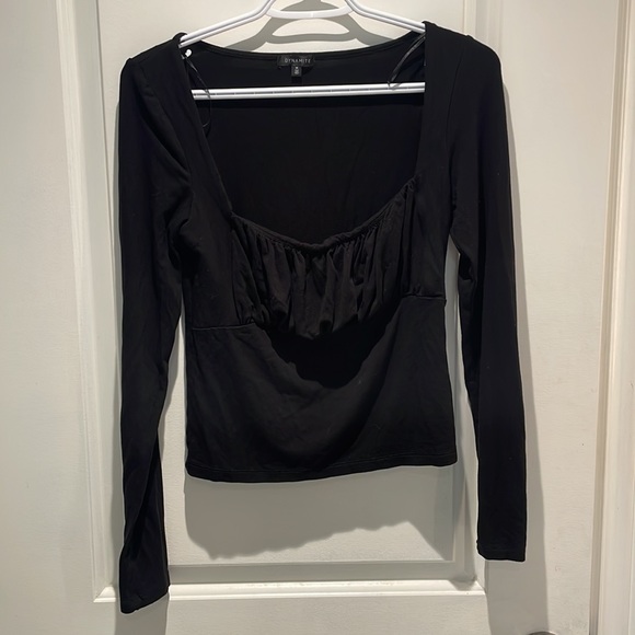 Dynamite long sleeve square neck tee - Picture 1 of 8